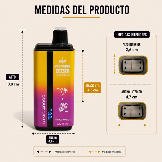 Vaporizador premium con LED y compartimento oculto Shade Stash